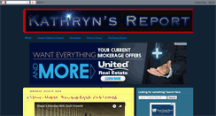 Desktop Screenshot of kathrynsreport.com